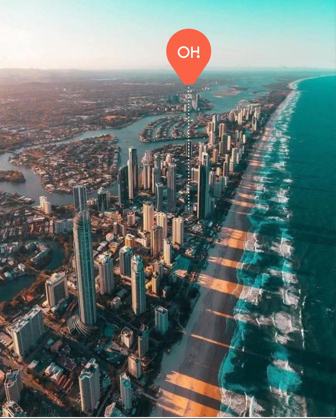 Aerial 1 of 45/38 Orchid Avenue, Surfers Paradise